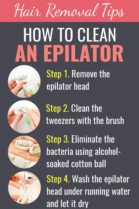 How to clean your epilator (step by step guide with images) Epilating Tips, Epilating, Best Epilator For Women, Epilator Tips How To Use, Ipl Hair Removal Tips, How To Get A Clean Armpit Shave, Epilator Tips, Best Epilator, Natural Hair Removal Remedies