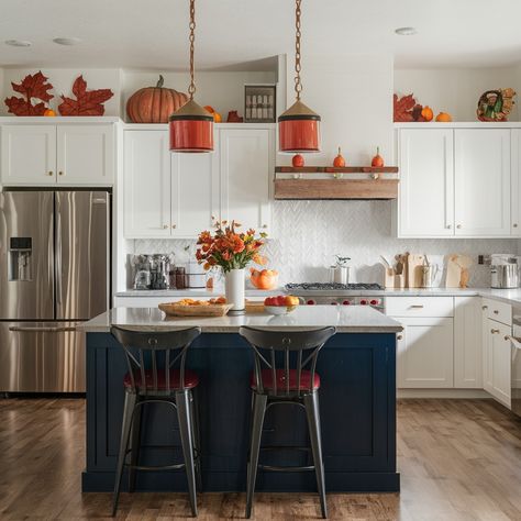 KITCHEN FALL DECOR IDEAS🧡🧡 Fall Kitchen Decor, Fall Decor Ideas, Fall Decor, Decor Ideas, Quick Saves