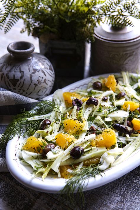 Sicilian Salad, Fennel Orange Salad, Friendsgiving 2023, Creative Salads, Orange Salad Recipes, Salad Italian, Fennel And Orange Salad, Marcella Hazan, Fennel Recipes