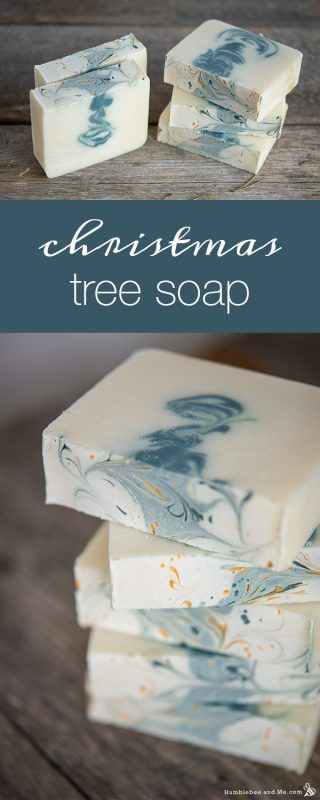 White Cold Process Soap Recipe, Christmas Soap Recipes, Diy Soap Bars, Tree Soap, Holiday Soap, Cold Process Soap Recipes, Abstract Christmas, Christmas Soap, Soap Recipe