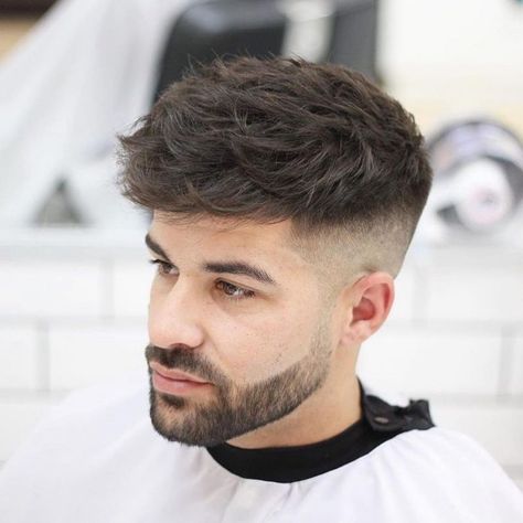 Hair Types Men, Very Short Hair Men, Mid Fade Haircut, Mens Haircuts Short Hair, Mens Hairstyles Fade, Mid Fade, Gents Hair Style, Cortes De Cabello, Men Haircut Curly Hair