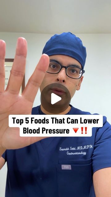 Saurabh Sethi MD MPH on Instagram: "Top 5 Foods That Lower Blood Pressure 🚀 Doctor Sethi 

Discover Doctor Sethi’s top 5 foods that can help lower blood pressure and support heart health. Learn about easy dietary changes for better heart health and blood pressure control. Always talk to your doctor first. 

Thank you for your interest!

Share this with your loved ones to spread awareness. ❤️

#bloodpressure #hearthealth #health #healthtips" How To Lower Blood Pressure Quickly, Foods That Lower Blood Pressure, How To Lower Blood Pressure, Food To Lower Blood Pressure, Juice To Lower Blood Pressure, High Blood Pressure Remedies Lowering, Diet For High Blood Pressure, Foods To Lower Blood Pressure, Blood Pressure Lowering Foods