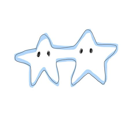 Doodle Icons Aesthetic, Aesthetic Blue Doodles, Stars Doodle Aesthetic, Blue Doodles Aesthetic, Ios 16 Icons Aesthetic, Pfp Stargirl, Cute Pfp Blue, Star Aesthetic Pfp, Star Doodles Aesthetic