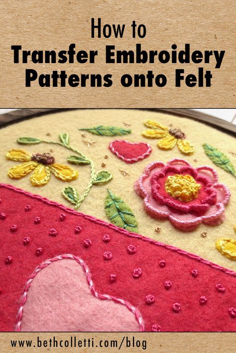 Felt Embroidery Projects Wool Applique, Needle Felting Applique Ideas, How To Work With Felt, Felt Applique Ideas Simple, Projects Using Felt, Felt Brooches Pattern Free, Wool Felt Embroidery, Stitching On Felt, Felt Applique Flowers