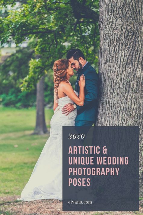 Here are 15 unique wedding photography poses, enabling you to capture all the joyous moments of your wedding day and make a striking wedding album. #weddingphotography #weddingphotoideas Wedding Photography Creative Ideas, Outdoor Fall Wedding Photo Ideas, Wedding Day Couple Poses, Wedding Photoshoot Inspiration, Second Wedding Photo Ideas, Original Wedding Photos, Wedding Photo Sunset, Cute Wedding Poses, First Look Poses