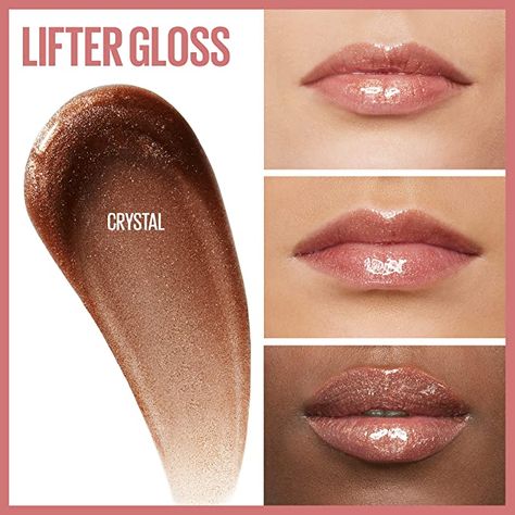 Fenty Beauty dupe Bronze Lips, Maybelline Lifter Gloss, Maybelline Lifter, Lifter Gloss, Maybelline Lip, Lip Contour, High Shine Lip Gloss, Hydrating Lip Gloss, Lip Contouring