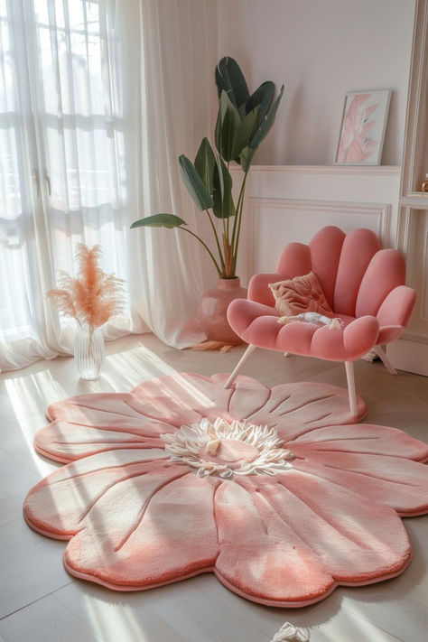 35 Soft Girl Aesthetic Decor Pieces for a Cute, Feminine Space Cute Girly Room Ideas, Tangled Invitations, Aesthetic Decor Ideas, Girly Living Room, Feminine Apartment, Feminine Space, Girly Home, Feminine Living Room, Fall Bedroom Ideas