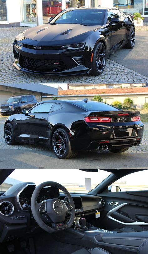 uff 2022 Camaro, Car Tattoo Design, 2016 Camaro Ss, Black Camaro, Custom Camaro, Chevrolet Car, Camaro Car, Chevrolet Camaro Zl1, Car Organization