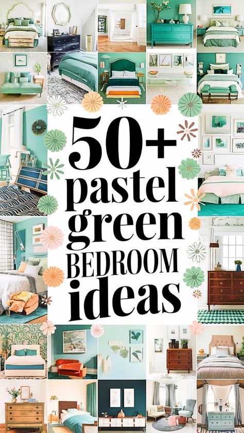 50+  Pastel Green Bedroom Ideas Fresh For The Picking Pastel Green Bedroom Ideas, Pastel Green Bedroom, Green Bedroom Ideas, Can We Talk, Green Bedroom, Bedroom Green, Cozy Decor, Pastel Green, Bedroom Ideas