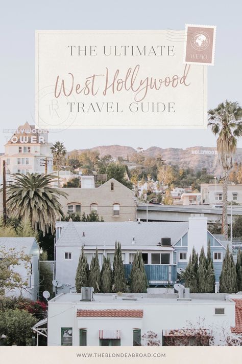 West Hollywood Things To Do In, Hollywood Things To Do, Aesthetic Wallpaper Beach, Wallpaper Beach Aesthetic, Hollywood Travel, West Hollywood Restaurants, Trip To Los Angeles, Blonde Abroad, California Coast Road Trip