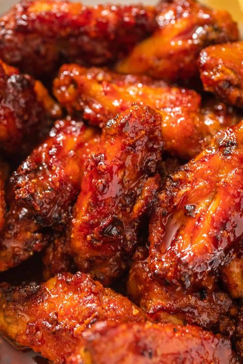 Hot Honey Bbq Wings, Air Fryer Barbecue Chicken Wings, Honey Garlic Jerk Chicken Wings, Crispy Wings In Air Fryer, What To Make With Wings, Lemon Pepper Chicken Wings Recipe Air Fryer, Hot Honey Lemon Pepper Chicken, Gourmet Wings, Hot Honey Lemon Pepper Wings