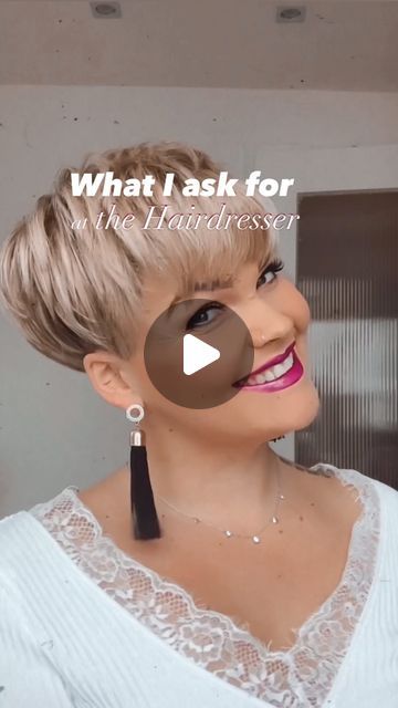 Short Blonde Undercut Pixie, Pixie With An Undercut, Back Undercut Women, "bixie" Haircut Undercut, Long Front Short Back Haircut, Side Undercut Short Hair, Cap Hairstyles Short Hair, Undercut Short Hair Women, How To Style Short Hair Pixie Tutorials