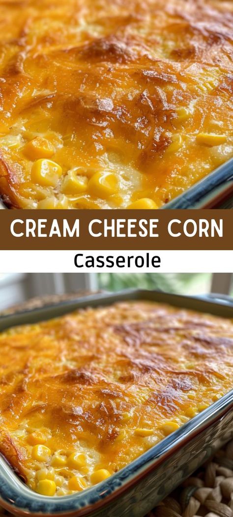 Cream Cheese Corn Casserole