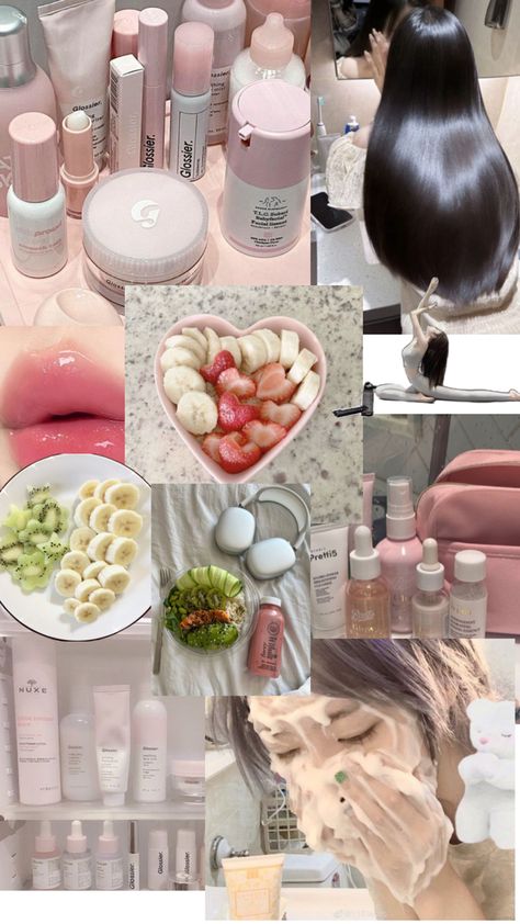 Pink Lifestyle, Pretty Skin Care, Beauty Goals, Pretty Skin, Hair And Beauty, Pink Girly Things, Pink Vibes, Healthy Lifestyle Inspiration, Glow Up Tips