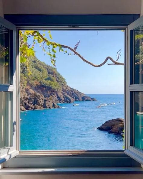 THE WORLD FROM A WINDOW on Instagram: "Missing summer yet? 🌞 Slow summer days on the Riviera Ligure 🥰 | via @nicoleo__" Slow Summer, Window View, Italian Summer, Holiday Inspiration, European Summer, Mediterranean Style, Beach Aesthetic, Pretty Places, European Travel