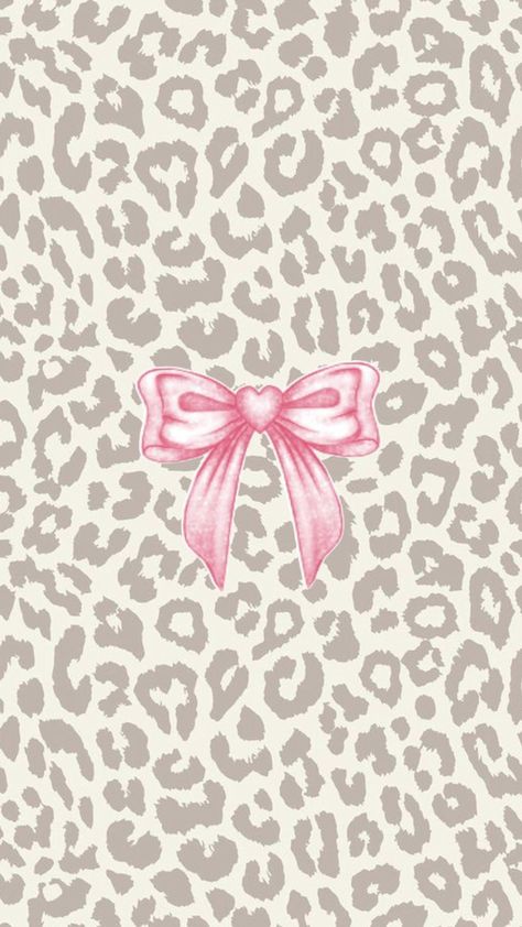 cheetah print, bows, coquette, lockscreen, aesthetic, trendy Bow Wallpaper Iphone, Glamour Wallpaper, Wallpaper Home Screen, Cheetah Print Background, Leopard Print Wallpaper, Cheetah Print Wallpaper, Bows Coquette, Cute Images For Wallpaper, Cute Home Screen Wallpaper