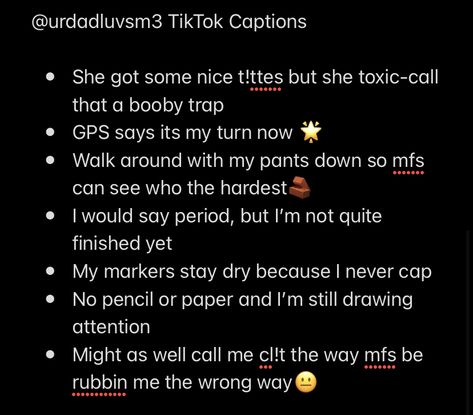 Tik Tok Bio Ideas Baddie, Funny Tiktok Captions, Tik Tok Captions Ideas Baddie, Good Bios For Tik Tok, Captions For Tik Tok, Tik Tok Captions Ideas, Cute Bios For Tik Tok, Tik Tok Bio Ideas, Tik Tok Captions