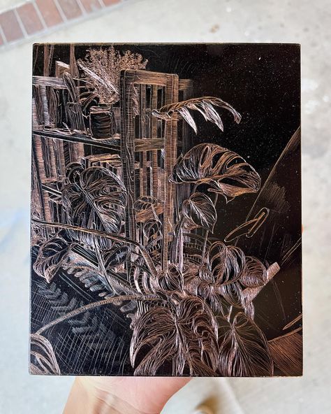 etching with & without aquatint, 7.5in x 6in print on copper plate Copper Plate Etching, Copper Plate, Copper Plated, Etching, Printmaking, Art Inspo, Copper, Quick Saves, Art