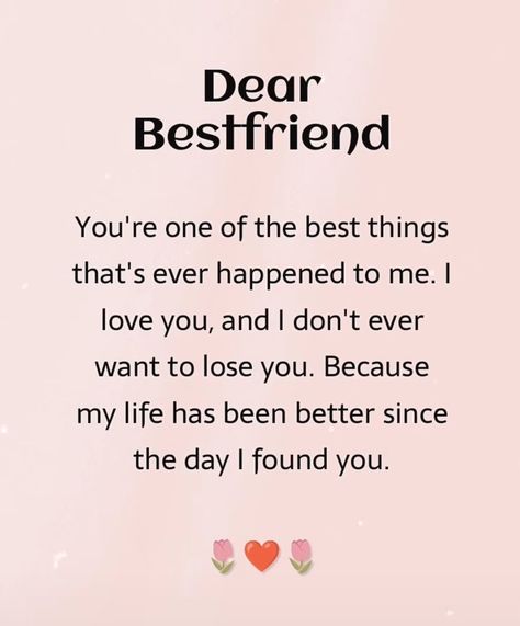 Sometimes All You Need Is Your Bestie, Dear Bestie Quotes, Love Quotes For Best Friend, Forever Friends Quotes, Good Morning Best Friend, Dear Bestie, Words For Best Friend, Inspirational Friend Quotes, Bestie Quotes