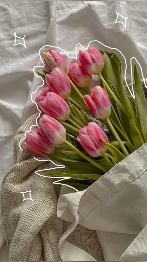 Mawar Pink Aesthetic, Simple Phone Wallpapers Aesthetic, Flores Wallpaper Vintage, Tulips Pictures Ideas, Bunga Aesthetic Wallpaper, Wallpaper Aesthetic Bunga, Flower Wallpaper Tulips, Wighetsmith Pictures, Aesthetic Vintage Flower Wallpaper