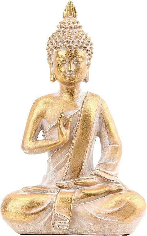 Amazon.com: Buddha Statues Buddah Statute Buda – Buddha Statue for Meditation Decor,Buda Statues Spiritual Zen Decor,Buddha Statues and Figurine for Home Decor Gold Color 10 inch : Home & Kitchen Buda Statue, Buddha Decor, Meditation Decor, Metallic Gold Color, Head Statue, Zen Decor, Buddha Statues, Spiritual Decor, Deep Meditation