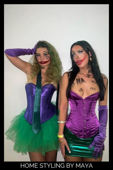 joker halloween costumes female, joker halloween costumes Non Halloween Costume Party, Joker And Catwoman Costume, Joker Corset Costume, Costumes 2024 Women, Woman’s Joker Costume, Batman And The Joker Costumes, Female Joker And Harley Quinn Costume, The Joker Women’s Halloween Costume, The Joker Women Costume Ideas