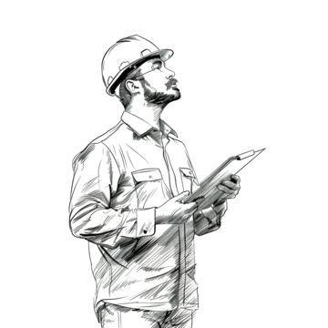 engineer,cartoon,man,construction,helmet,flat design,industry,male,person,work,worker,character,professional,building,project,manager,stand,contractor,drawing,industrial,technician,builder,uniform,isolated,architect,young,job,store Engineer Drawing Sketch, Worker Drawing, Engineer Uniform, Engineer Character, Engineer Cartoon, Construction Helmet, Person Sketch, Photoshop Png, Man Png