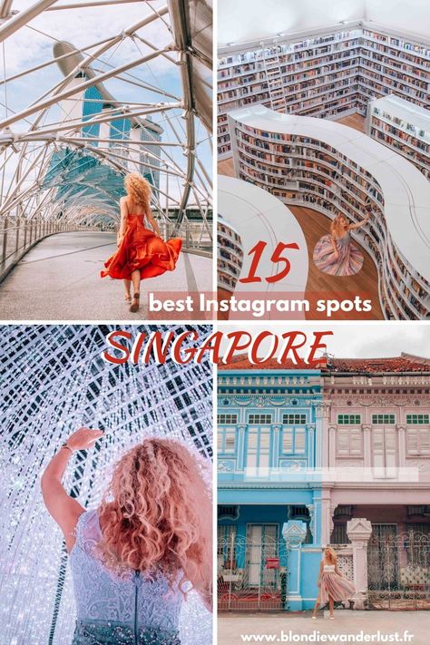 The 15 most instagrammable spots in Singapore - Blondie Wanderlust Singapore Instagram Spots, Pose In Singapore, Sg Outfit Ideas, Singapore Aesthetic Outfit, Singapore Ootd Outfit, Singapore Outfit Ideas, Singapore Ootd, Traveling Bali, Singapore Aesthetic