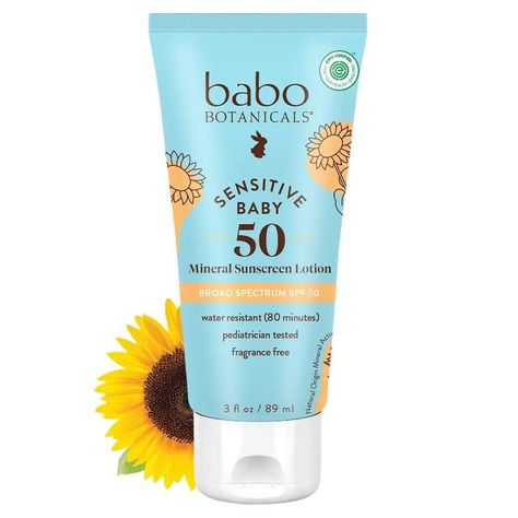 Ecosmetics Is An Authorized Retailer Of Babo Botanicals New Spf 50 Baby Skin Mineral Sunscreen Lotion For Face & Body Glides On Sheer And Is Non-Whitening. Gently Formulated With 100% Non-Nano Zinc Oxide, This Vegan, Lightweight Baby Sunscreen Is Fragrance Free And Formulated For Very Sensitive Skin. Gluten, Soy And Dairy Free. 80 Minutes Water Resistant And Reef Safe. The Formula Was Created By A Mom Of Three. Babo Botanicals, Baby Sunscreen, Tanning Sunscreen, Body Fragrance, Beach Items, Natural Sunscreen, Sunscreen Spf 50, Zinc Oxide, Sunscreen Lotion