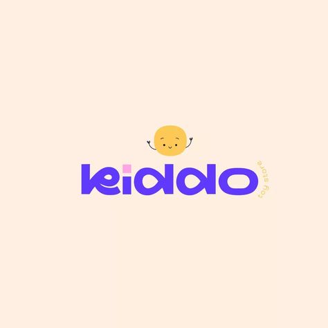 Kiddo | children's toy store @logojulio23 #logojulio_3 #logojulio #logo #logodesigner #toysbranding #brandidentity #graphicdesigner Toy Brand Logo, Toy Store Logo, Toy Logo, Childrens Logo, Toys Logo, Store Logo, Toy Brand, July 3, Childrens Toy