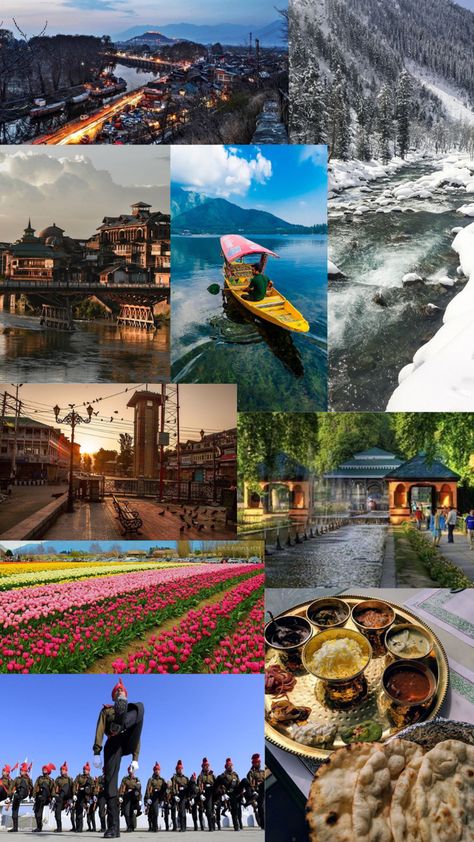 Srinagar, India (Aesthetic) Made by me - :) Please dont copy Srinagar Kashmir Aesthetic, Srinagar Aesthetic, Eid Photoshoot, Manifest 2024, India Aesthetic, Aesthetic Indian, Eid Photoshoot Ideas, Story Layout, Travel Collage