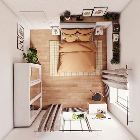 Small Room Layouts, Small Room Makeover, Small Bedroom Inspiration, Small Bedroom Layout, Small Room Design Bedroom, Friends House, Minimalist Bedroom Design, Small Room Design, Redecorate Bedroom