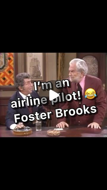 Lorne M. Thomson on Instagram: "I’m an airline pilot! 😂 Foster Brooks #dailylaughs #dailylaugh #comedy #jokes #airline #pilot #airlinepilot #drunk #fyp #funnyreels #standup #laughing #funny #tvclip #skit" Foster Brooks, Laughing Funny, Airline Pilot, Comedy Jokes, Carol Burnett, Celebration Gif, Funny Thoughts, Funny Things, Comedians