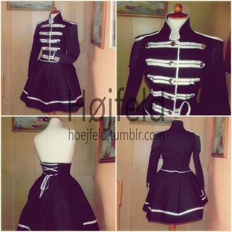 Welcome To The Black Parade Uniform by Hoejfeld.deviantart.com on @DeviantArt The Black Parade, Parade Dress, Black Parade, Casual Cosplay, Emo Outfits, Emo Fashion, My Chemical, My Chemical Romance, Visual Kei