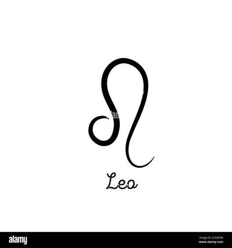 Leo Symbol Tattoo Zodiac, Leo Tattoo Symbol, Leo Zodiac Tattoos Symbols, Leo Zodiac Sign Tattoos, Leo Line Art, Leo Glyph, 81 Tattoo, Leo Starsign, Signs Drawings