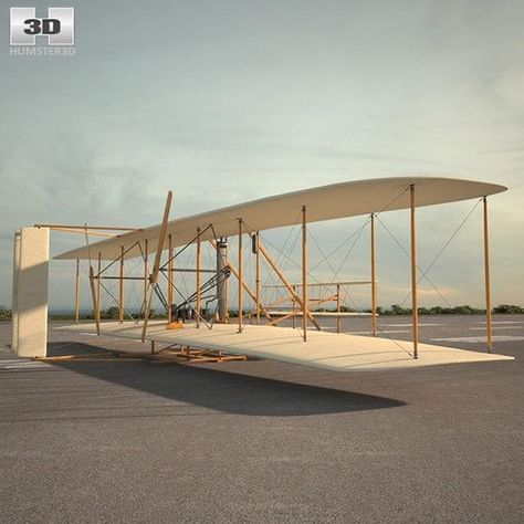 Wright Flyer 3D Model #AD ,#Wright#Flyer#Model Brothers Photo Shoot, Brothers Photo, Wright Flyer, Car Clipart, Wright Brothers, Aircraft Art, Free Cars, Abstract Photos, Videos Design