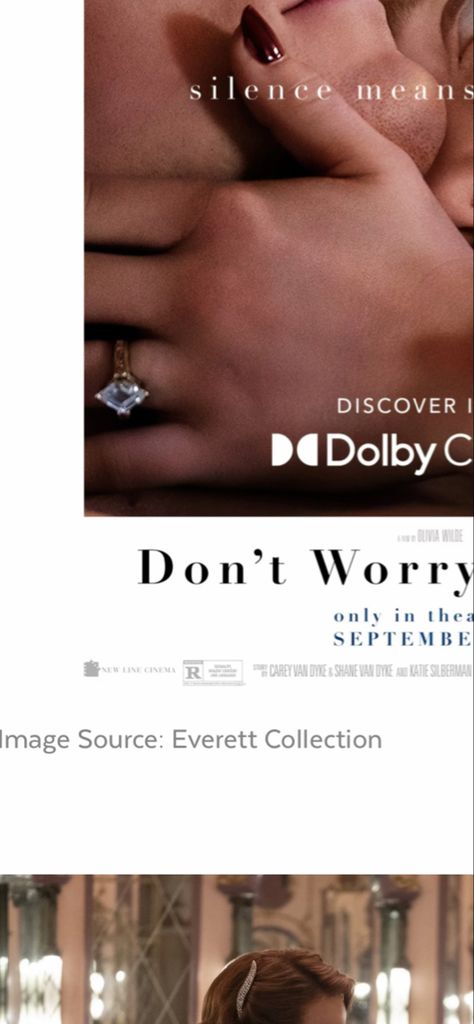 Don’t Worry Darling Engagement Ring, Don't Worry Darling, Don't Worry, No Worries, Engagement Ring, Wedding Rings, Engagement Rings, Ring