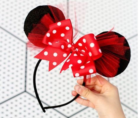 Minnie Mouse Kostüm, Minnie Mouse Costume Diy, Minnie Mouse Party Supplies, Mouse Headband, Diy Mickey Ears, Minnie Mouse Headband, Minnie Mouse Costume, Diy Baby Headbands, Disney Mickey Ears