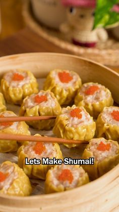 Shiu Mai Recipe, Essen, Suimai Recipe, Siu Mai Recipe, How To Make Dim Sum, Japanese Shumai, Chinese Dim Sum Recipes, Shumai Food, Siomai Recipe Filipino