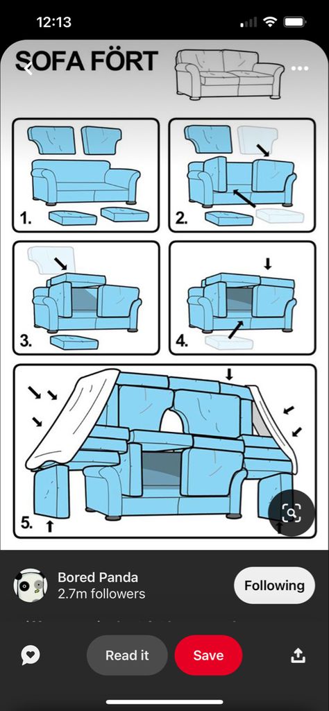 Pillow fort plans Fort Plans, Sofa Fort, Easy Pillows, Blanket Fort, Sleepover Games, Pillow Fort, Art Tools Drawing, Best Sofa, Inner Child