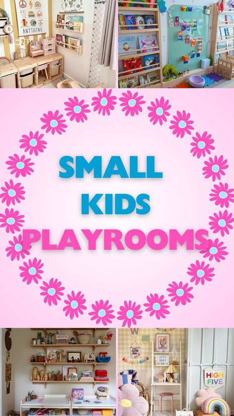 Discover the best small kids playroom ideas and tips for 2024. Create a fun, functional space for your child’s imagination. Space Saving Playroom Ideas, Kids Playroom Idea, Cheap Playroom Makeover, Childs Playroom Ideas, Play Room For Kids At Home Boys, Closet Turned Playroom, Small Loft Playroom, Playroom For All Ages, Simple Kids Playroom