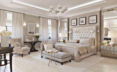 Beautiful Bedrooms Master, Zen Bedroom, Modern Luxury Bedroom, Luxury Bedroom Design, Luxury Bedroom Master, Classic Bedroom, Elegant Bedroom, Modern Bedroom Design, Bedroom Layouts