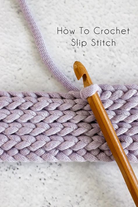 how to crochet slip stitch for beginners, easy step by step instructions with pictures How To Crochet Slip Stitch, Crochet Slip Stitch Tutorials, Easy Crochet For Beginners Step By Step, How To Crochet For Beginners Step By Step Learning Pictures, Easy Crochet Projects Videos, Easy Crochet Stitches For Beginners Step By Step, Slip Stitch Blanket, Crochet Beginners Step By Step, Easy Crochet Projects For Beginners Step By Step Free Pattern