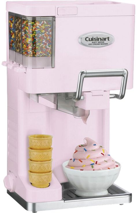 Food Maker Machines, Softy Ice Cream, Ice Cream Maker Recipes Healthy, Gelato Maker, Pusheen Shop, Electric Ice Cream Maker, Cuisinart Ice Cream Maker, Cuisinart Ice Cream, Purple Cupcakes