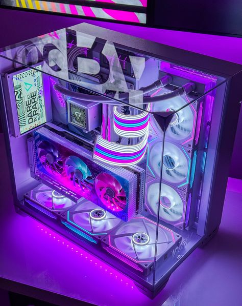 Transparent Fish, Neon Jungle, Art Flash, Gaming Pc Build, Pc Repair, Racing Simulator, Gaming Station, Custom Pc, Pc Components