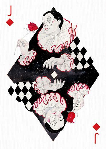 Jester Playing Card, Deck Of Cards Illustration, Beautiful Playing Cards, Poker Cards Drawing, Deck Of Cards Drawing, Deck Of Cards Aesthetic, Deck Of Cards Art, Deck Of Cards Design, Playing Cards Illustration