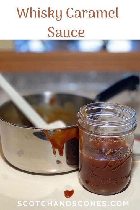 Easy Homemade Caramel Sauce, Easy Caramel Sauce, Whisky Sauce, Whiskey Caramel, Easy Homemade Caramel, Apple Whiskey, Easy Caramel, Bourbon Tasting, Caramel Recipes Sauce