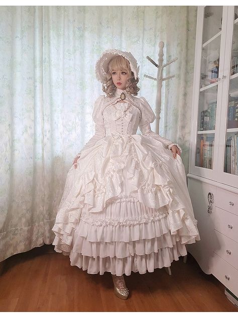 Dress For Marriage, Tea Party Princess, Princess Tea Party, Op Dress, Lolita Outfits, Period Dress, Japanese Street Fashion, Lolita Dress, Lolita Fashion