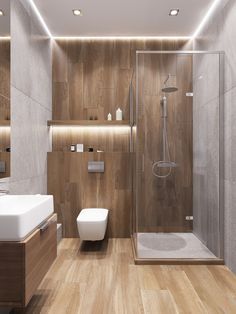 Makeover Kamar Mandi, Wooden Bathroom, 2024 Design, Remodel Bathroom, Small Bathrooms, Bathroom Ideas Modern, Bad Design, Small Bathroom Design, Bathroom Layout