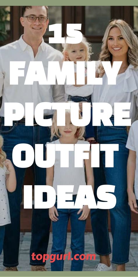 15 Fabulous Family Picture Outfit Ideas That’ll Make Your Photos Pop Navy And Orange Fall Family Pictures, Best Family Picture Outfits, Evergreen Tree Family Photos, Family Outfit Ideas For Pictures, Family Pictures Themes Ideas, Family Photo Shoot Ideas Outfits, Matching Outfits For Family Pictures, Holiday Picture Ideas Family, Unique Family Photo Outfits